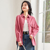 QY2469水洗外套衬衫长袖衬衣女上衣气质优雅宽松 商品缩略图2