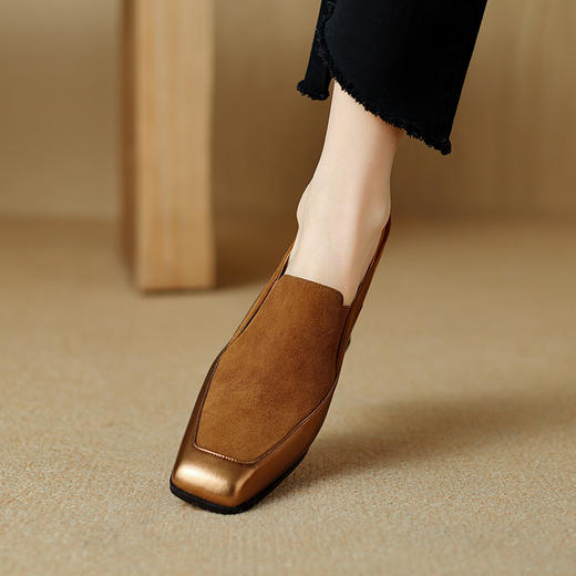 【预售5天】优雅个性，里外全皮爆款深口单鞋DB&M5830 商品图2