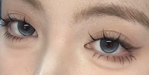 wecute日抛 泰式奶蓝/蜂窝奶茶/冰透椰青/落日奶酪 蓝/绿/棕 14.2mm 一盒十片装 日抛无售后 商品图1