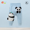 婴儿可爱大pp裤春秋儿童卡通哈伦裤男童宝宝外出休闲束脚长裤子ZB1DK019 商品缩略图4