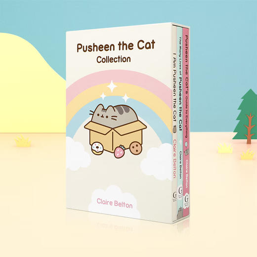 英文原版Pusheen the Cat Collection 胖吉猫套装合集 3册合集Gallery Books出版平装桥梁/章节书 商品图5