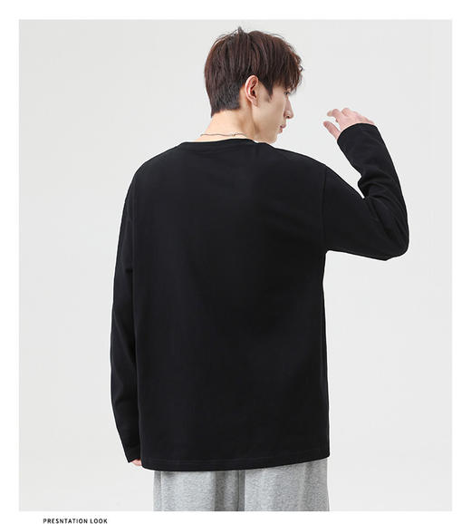 【99元3件】轻梵·纯棉长袖T恤（自营） | 百搭显瘦，质感十足 商品图1