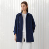 女装春夏新款中长款风衣双排扣防风外套时尚百搭适合多场合穿着 商品缩略图4