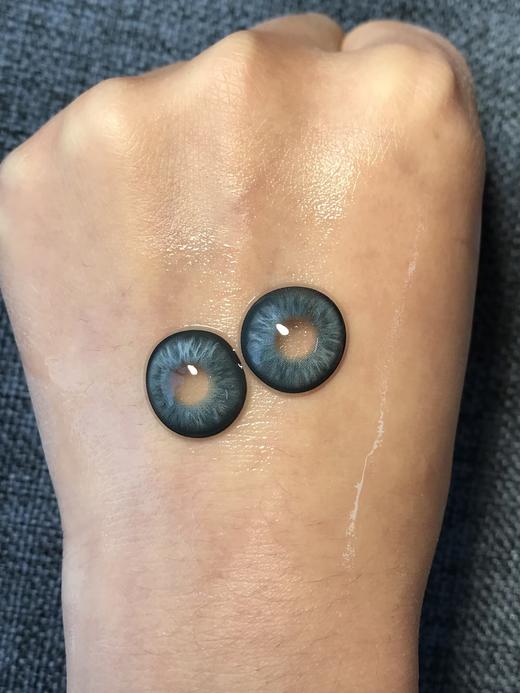 Papadox旗下 ·白金镭射&梵克雅宝&虚拟空间｜14.5mm白狮参考着色大直径｜日抛  一盒十片装 商品图11