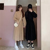 早春新款【气质女神范 长袖连衣裙】时髦女装 法式收腰小黑裙子 冷淡风 商品缩略图3
