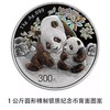 2024年熊猫精制银币 大规格 光变鳞彩熊猫币 商品缩略图5