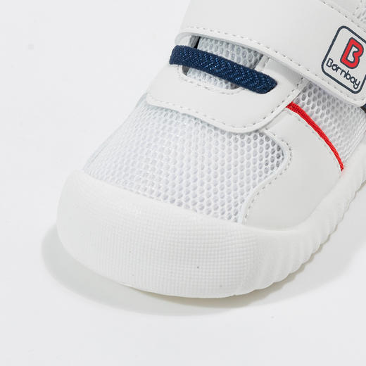 贝贝怡婴儿学步鞋防滑防撞稳步鞋小童魔术贴春秋网面单鞋宝宝鞋子ZB1DX004 商品图6