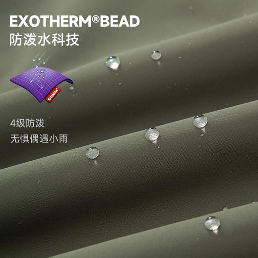 【点点推荐】诺诗兰 坦佩男式冲锋衣 科技防风 温暖防护NWJEH5101E 商品图2