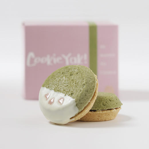 春日限定「春天花花」龙井蜜桃味曲奇烧｜冷冻经典版曲奇烧 (4枚/盒) 商品图3