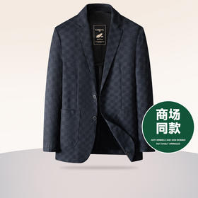 【商城同款】【新款DKP】大依优型大码西装休闲西服外套加肥加大肥佬休闲商务上衣男士胖子正装透气