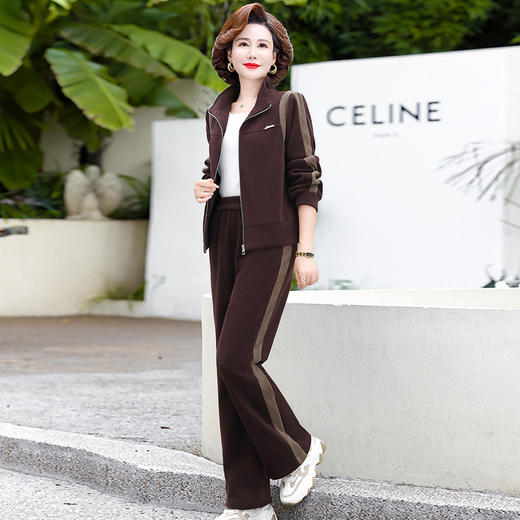 妈妈装【春秋休闲运动服】中老年女士春装 时尚减龄洋气 外穿两件套 商品图1