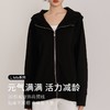 weyo女款运动休闲舒适百搭连帽拉链卫衣外套882041 商品缩略图0