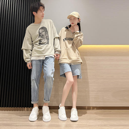 NEW BOLUNE/新百伦官网正品287小白鞋经典松糕增高休闲男女同款板鞋 商品图2