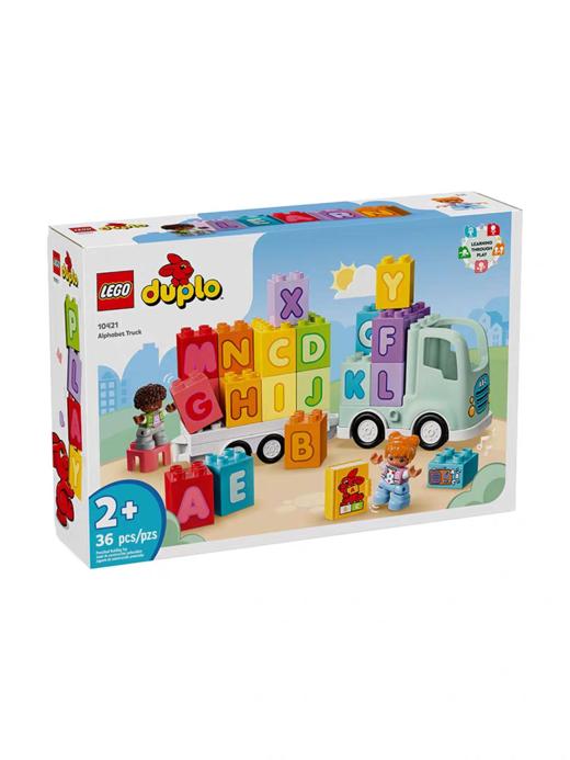 LEGO乐高得宝系列10421百趣字母卡 车男女孩拼搭积木儿童玩具礼物 商品图0