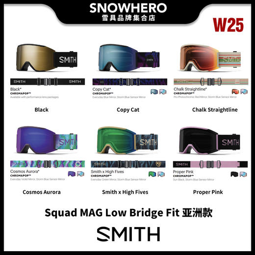 24/25雪季SMITH滑雪镜预售 商品图3