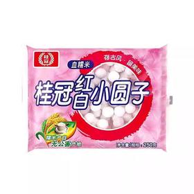 桂冠红白小圆子250g