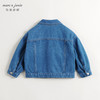 马克珍妮女童满底绣花宽松牛仔外套儿童纯棉上衣春装新款240052 商品缩略图2