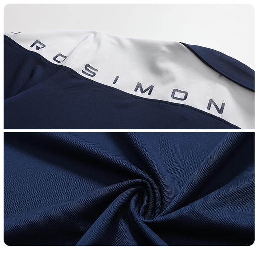 BNS-102B（PROSIMON高尔夫男款春夏短袖拼接运动Polo衫） 商品图4