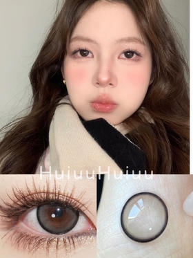 【大直径半年抛】MIMIPARK-极昼黑玫-14.5mm【半年抛 0-800度 无525/575】着色13.8mm