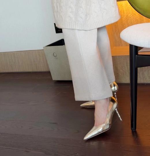 westory春季新款尖头细高跟优雅舒适单鞋W24AE56551 商品图6