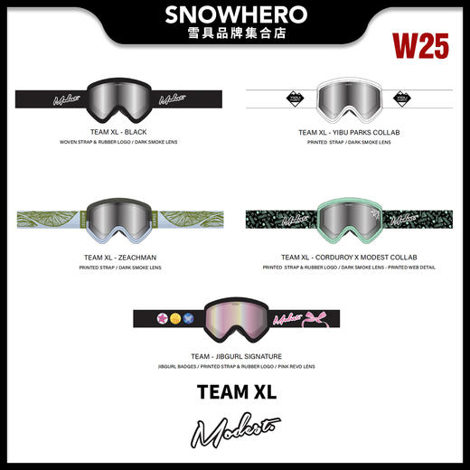 24/25雪季MODEST单双板滑雪镜预售 商品图2