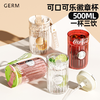2024新款GERM可口可乐夏季随手杯水杯咖啡杯徽章杯500ml  AY 商品缩略图0