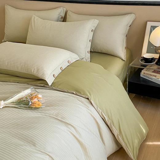 60支长绒棉四件套提花贡缎纯棉被套全棉床单被罩1.5米/1.8米 商品图5