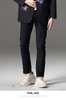 PINLI品立2024春季新款男士纯色直筒休闲长裤潮牌百搭黑色男裤子B233217091 商品缩略图0