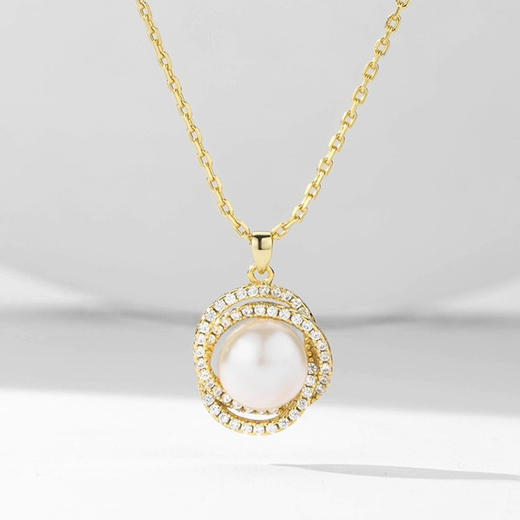 【宫里项链】天然淡水珍珠项链 商品图3