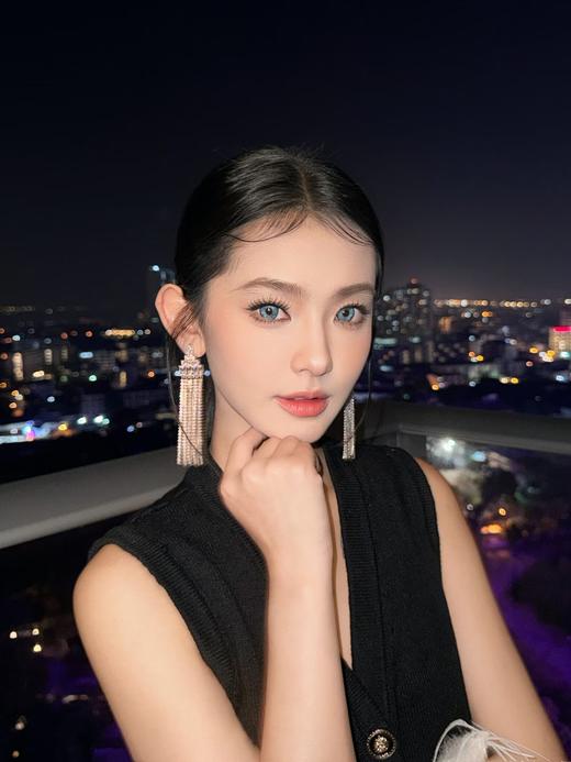 Papadox旗下 ·白金镭射&梵克雅宝&虚拟空间｜14.5mm白狮参考着色大直径｜日抛  一盒十片装 商品图14