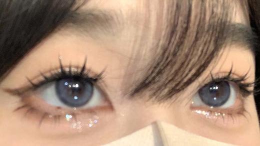 fufullcon 美瞳半年抛 发发蓝 直径14.5mm 着色13.7mm 商品图4