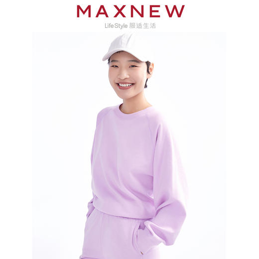 【卫衣】女装圆领卫衣 1N1222402 商品图2