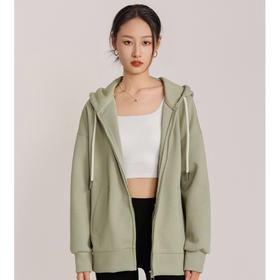 weyo女款斜纹定制料拉链外套881033 | 轻潮舒适、简单百搭、慵懒时尚