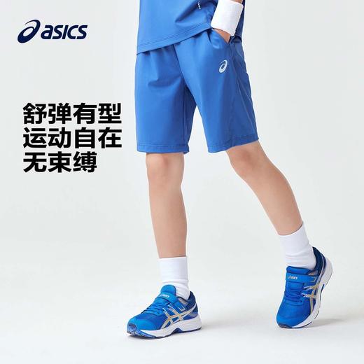 ASICS/亚瑟士童装2024春夏季男女童吸湿速干短裤柔软舒适运动裤 商品图0