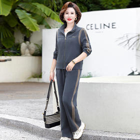 妈妈装【春秋休闲运动服】中老年女士春装 时尚减龄洋气 外穿两件套
