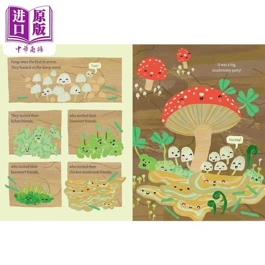 【中商原版】记录生活 Amy Hevron Log Life 英文原版 儿童绘本故事图画书 自然科学知识图书 精装科普绘本 进口儿童读物 商品图1