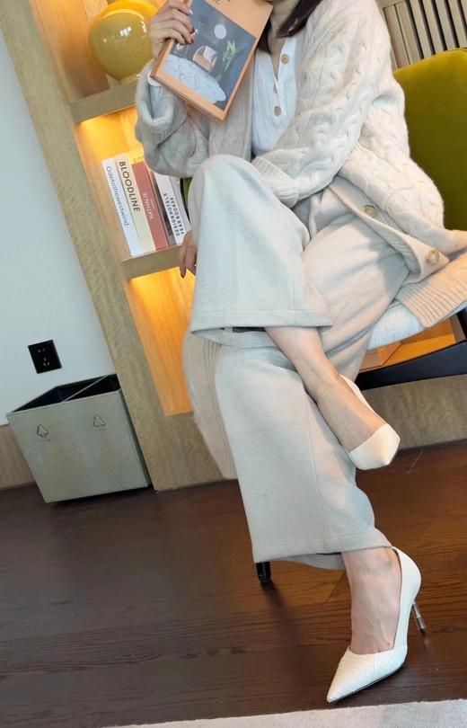 westory春季新款尖头细高跟优雅舒适单鞋W24AE56551 商品图5