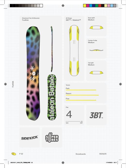 24/25雪季BATALEON滑雪板男女款预售 商品图4