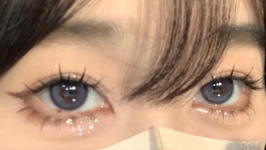 fufullcon 美瞳半年抛 发发蓝 直径14.5mm 着色13.7mm 商品图3