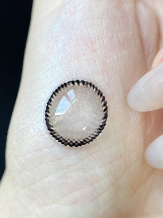 【大直径半年抛】MIMIPARK-极昼黑玫-14.5mm【半年抛 0-800度 无525/575】着色13.8mm 商品图1