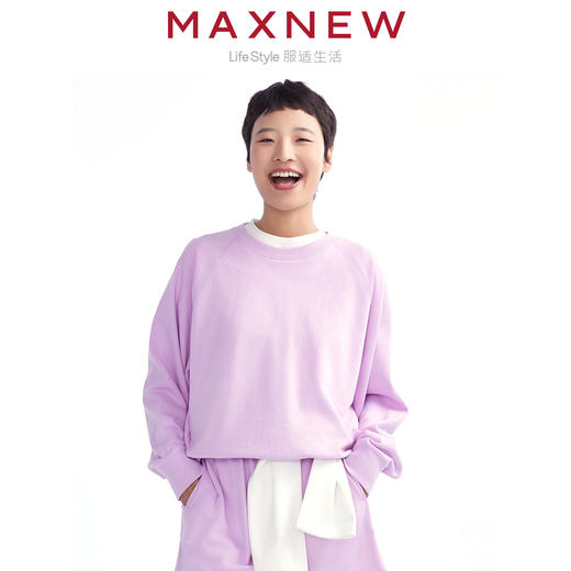 【卫衣】女装圆领卫衣 1N1222402 商品图0