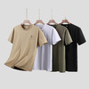 【一口价】【纯棉】【新款DK】大依优型大码圆领短袖T恤加肥加大弹力透气宽松休闲男装半袖上衣 商品缩略图1