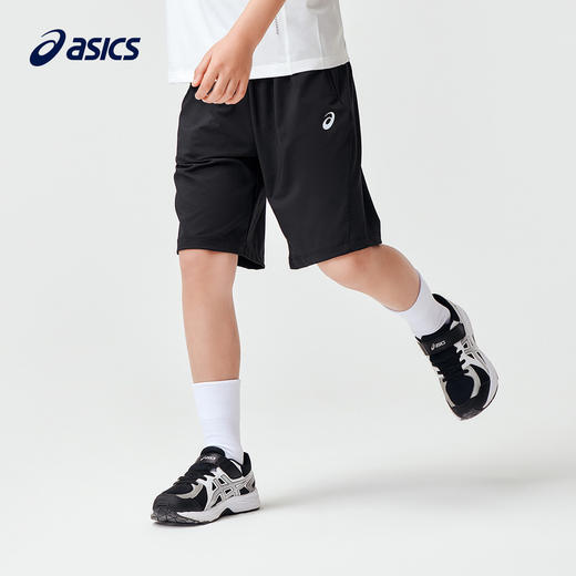 ASICS/亚瑟士童装2024春夏季男女童吸湿速干短裤柔软舒适运动裤 商品图3