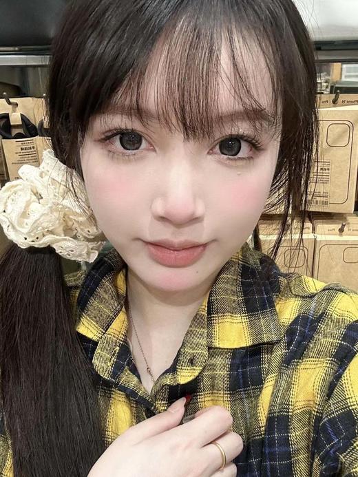 fufullcon 美瞳半年抛 黑巧大芙 直径14.5mm 着色13.8mm 商品图2