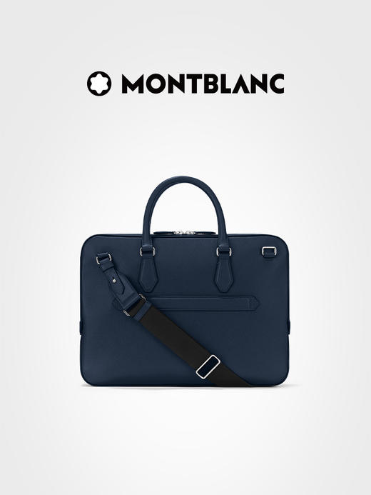 万宝龙 匠心系列超薄公文包墨水蓝  MB131715-F . 商品图2