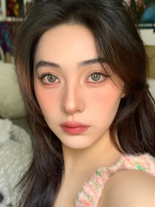 Papadox旗下 ·白金镭射&梵克雅宝&虚拟空间｜14.5mm白狮参考着色大直径｜日抛  一盒十片装 商品图4