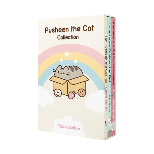 英文原版Pusheen the Cat Collection 胖吉猫套装合集 3册合集Gallery Books出版平装桥梁/章节书 商品图4