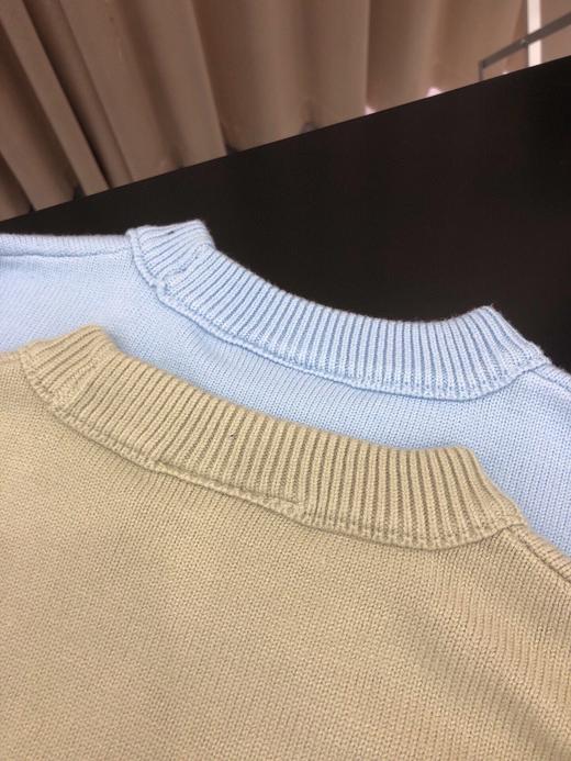 点此购买 AMI*艾米爱心男女经典款提花大爱心圆领毛衣 LL 280226 商品图12