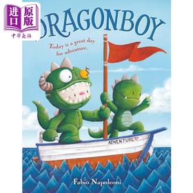 【中商原版】龙孩子 Fabio Napoleoni Dragonboy 英文原版 儿童绘本故事图画书 进口儿童读物 友谊和接受的迷人冒险故事 4-8岁