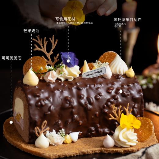 「比利时巧克力」双巧甘纳许果子蛋糕 商品图1